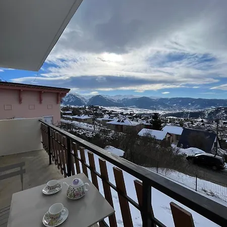 Grand F3 75m2 4/6 Pers, Jardin Terrasse, Vue Apartment Font-Romeu-Odeillo-Via